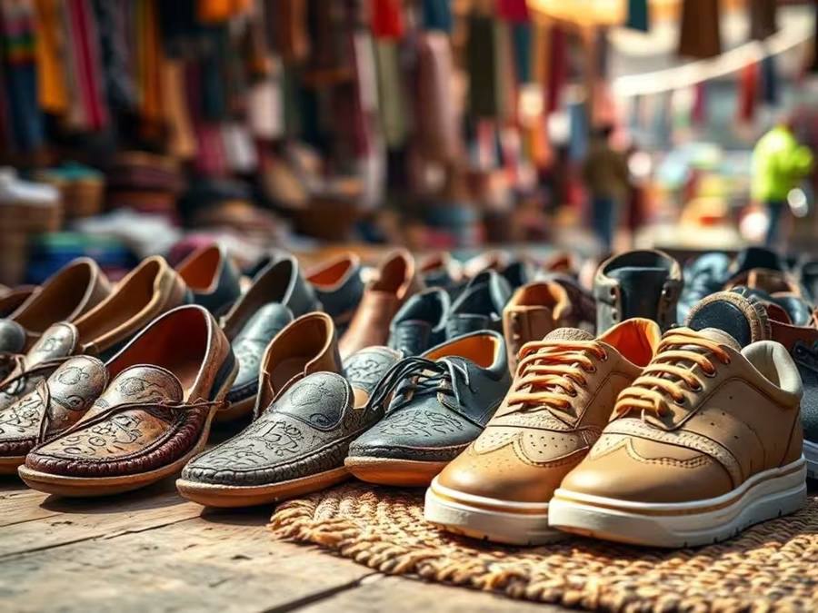 Handcrafted leather footwear